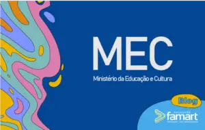imagem com a sigla do MEC Ministério da Educação e Cultura.